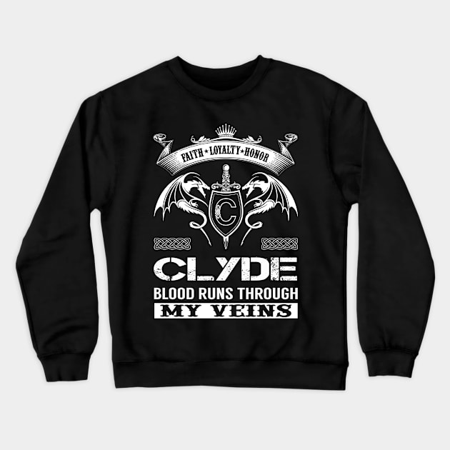 CLYDE Crewneck Sweatshirt by Linets